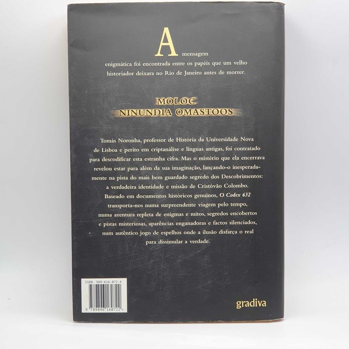 Livro - José Rodrigues Dos Santos - O Codex 632 - PAR4-SITE