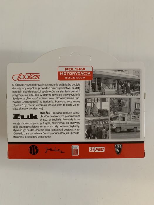 Samochód Żuk Społem Kolekcja PRL model Daffi
