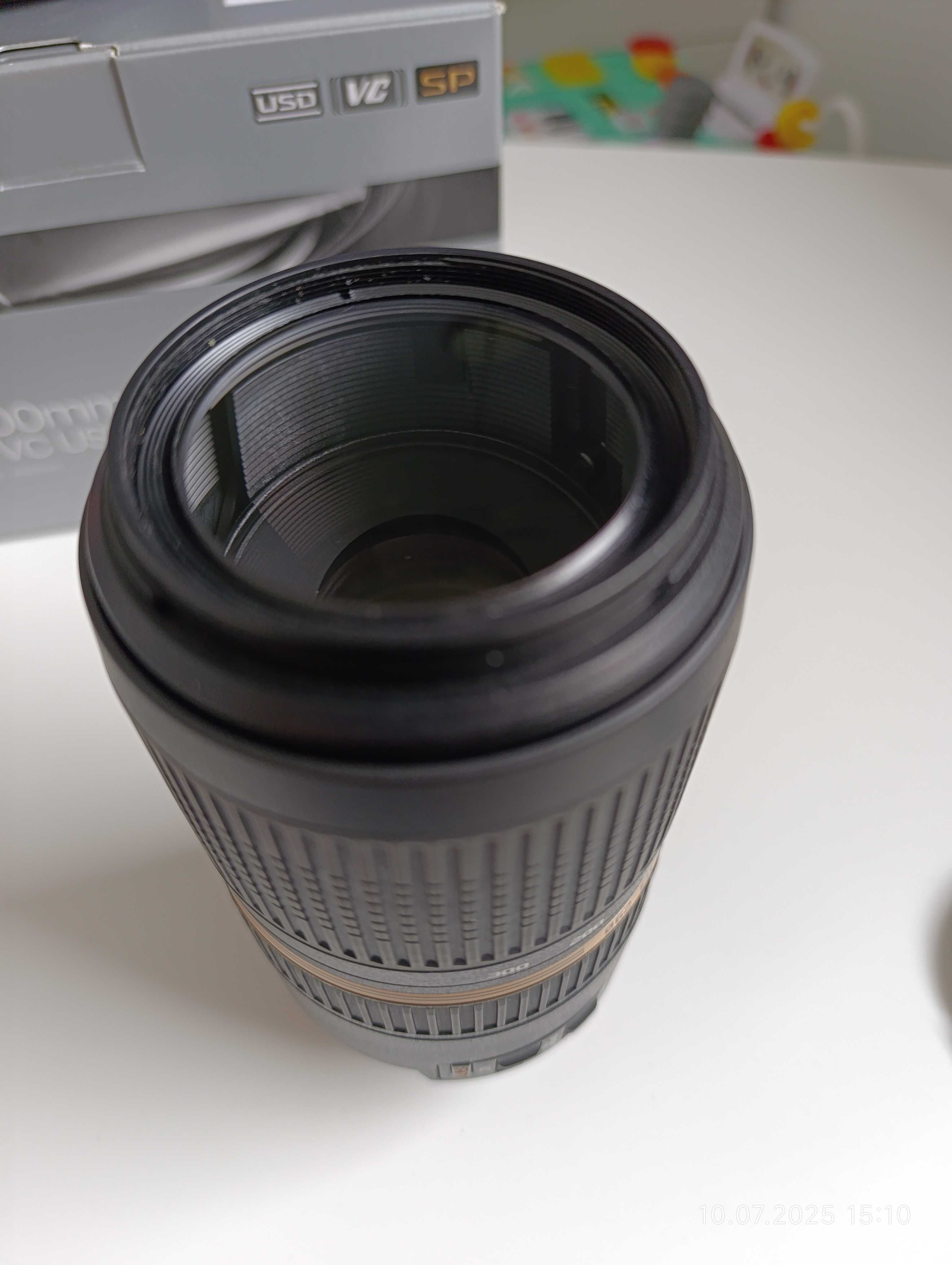 Tamron AF 70-300mm f4-5.6 SP Di USD VC Obiektyw Canon EF + pudełko