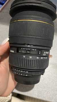 Sigma 24-70 2,8 by Nikon