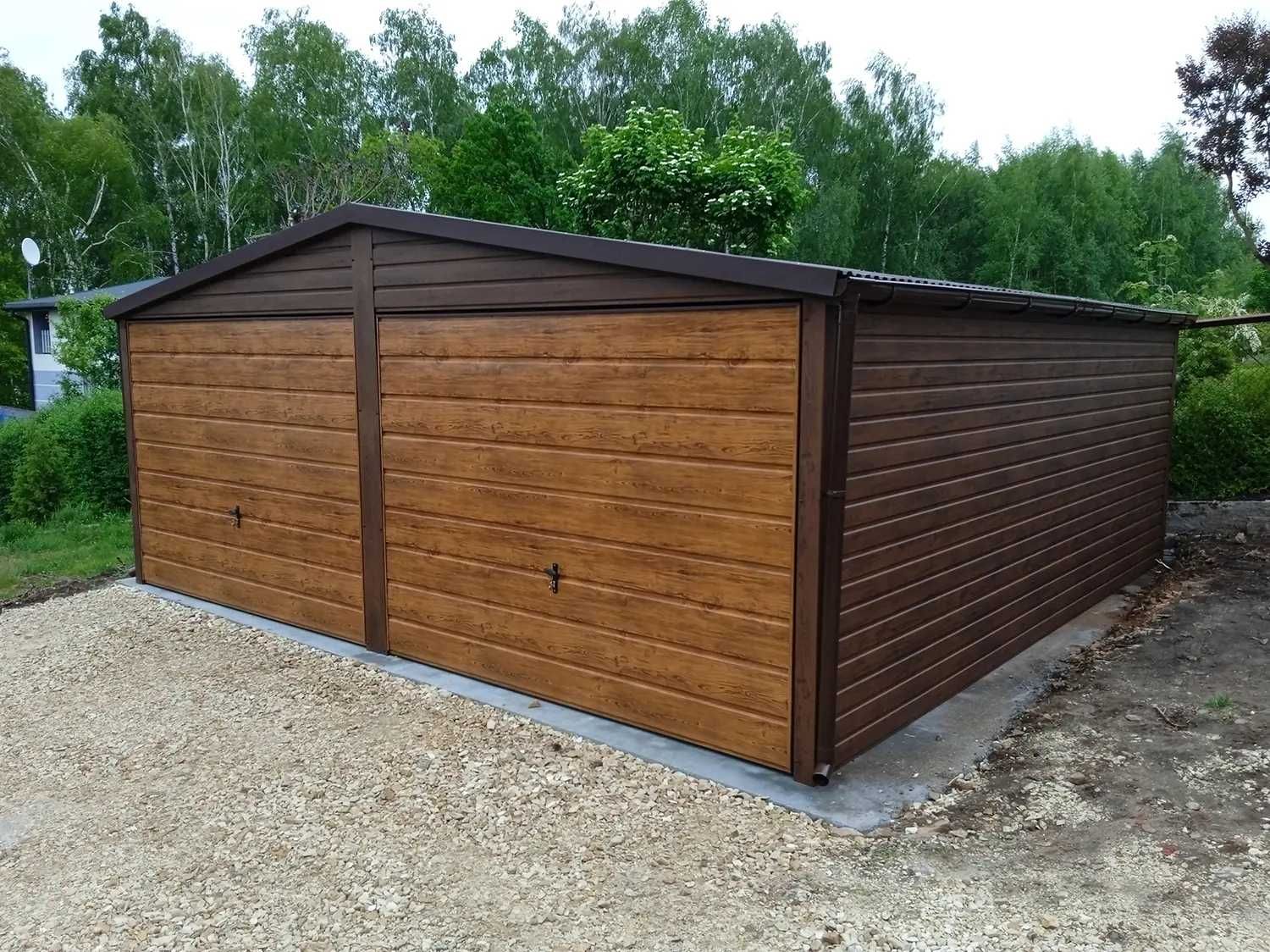 Garaże Wiaty Hale Dowolny wymiar Filc Profil Dodatki 6x6 7x5 6x5 4x6
