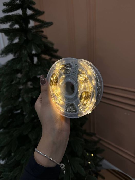 Гірлянди вуличні та для ялинки різних видів