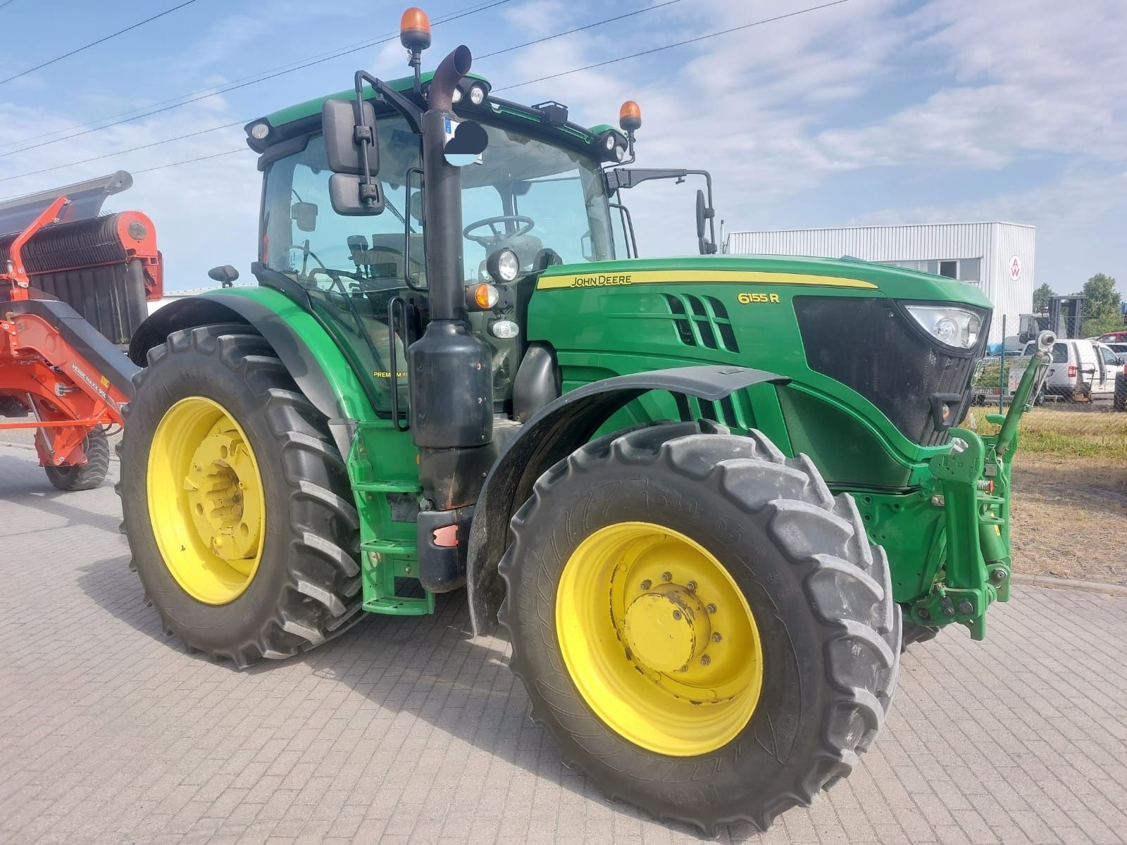 John Deere 6155R premium edition 1695 mtg  direct drive Autotrac
