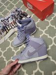 Кросівки Nike WMNS DUNK фіолетові кеди снікерси кроссовки жіночі хайто