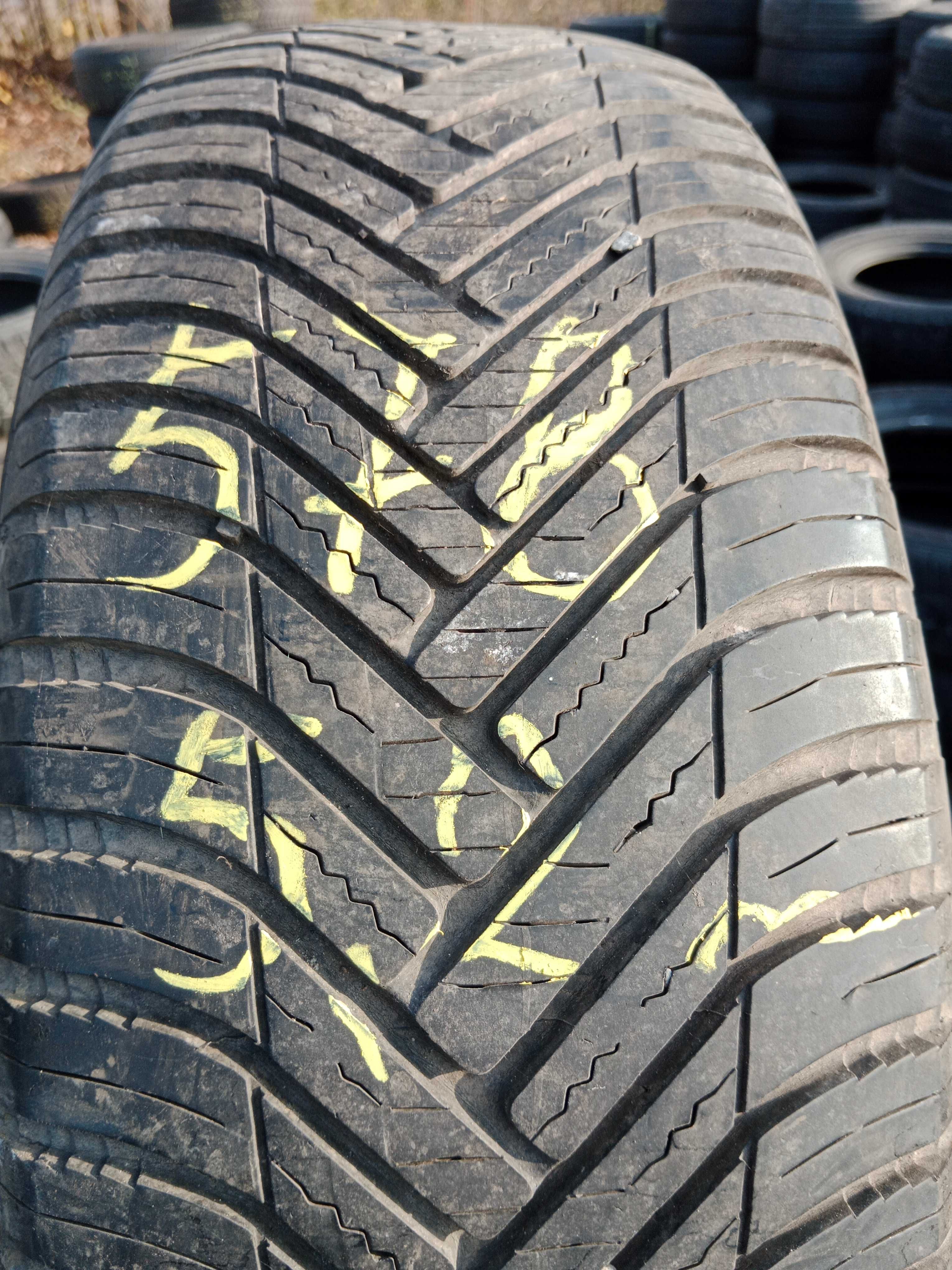 Opona używana całoroczna 195/65R15 Hankook Kinergy  4S2 4-seasons 1szt