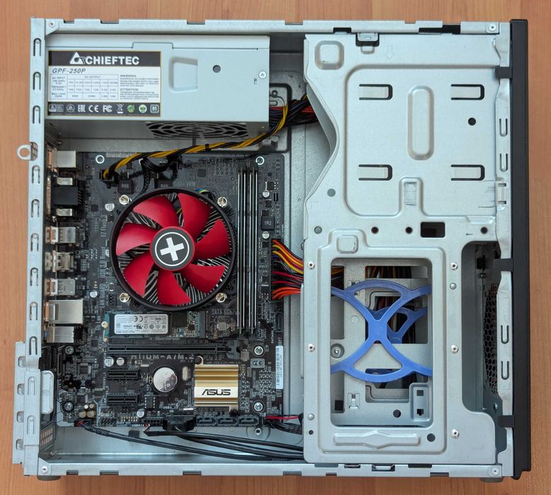 ПК Asus H110M-A/M.2 + I5-7500T + DDR4 8Gb + SSD m.2 256Gb (Slim)