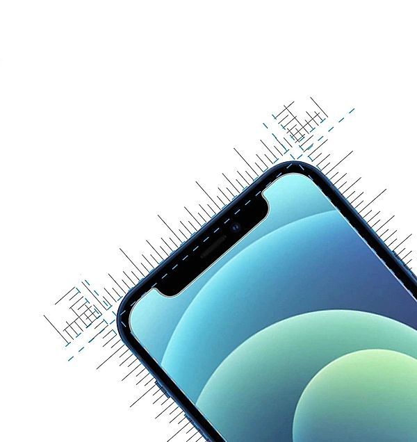 Szkło hartowane płaskie 9h do iPhone 12 Mini