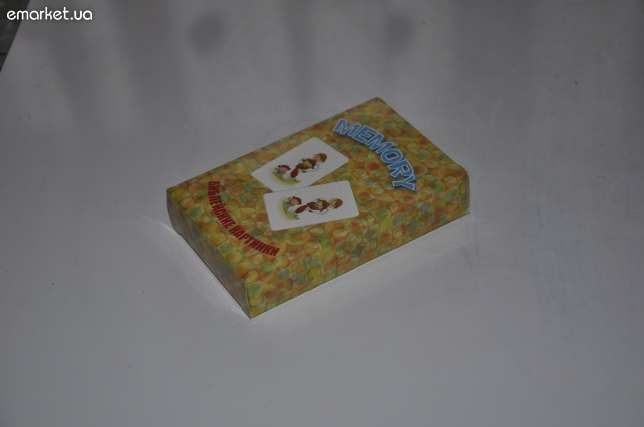 Карточная настольная игра Мемори (Memory или Memo)