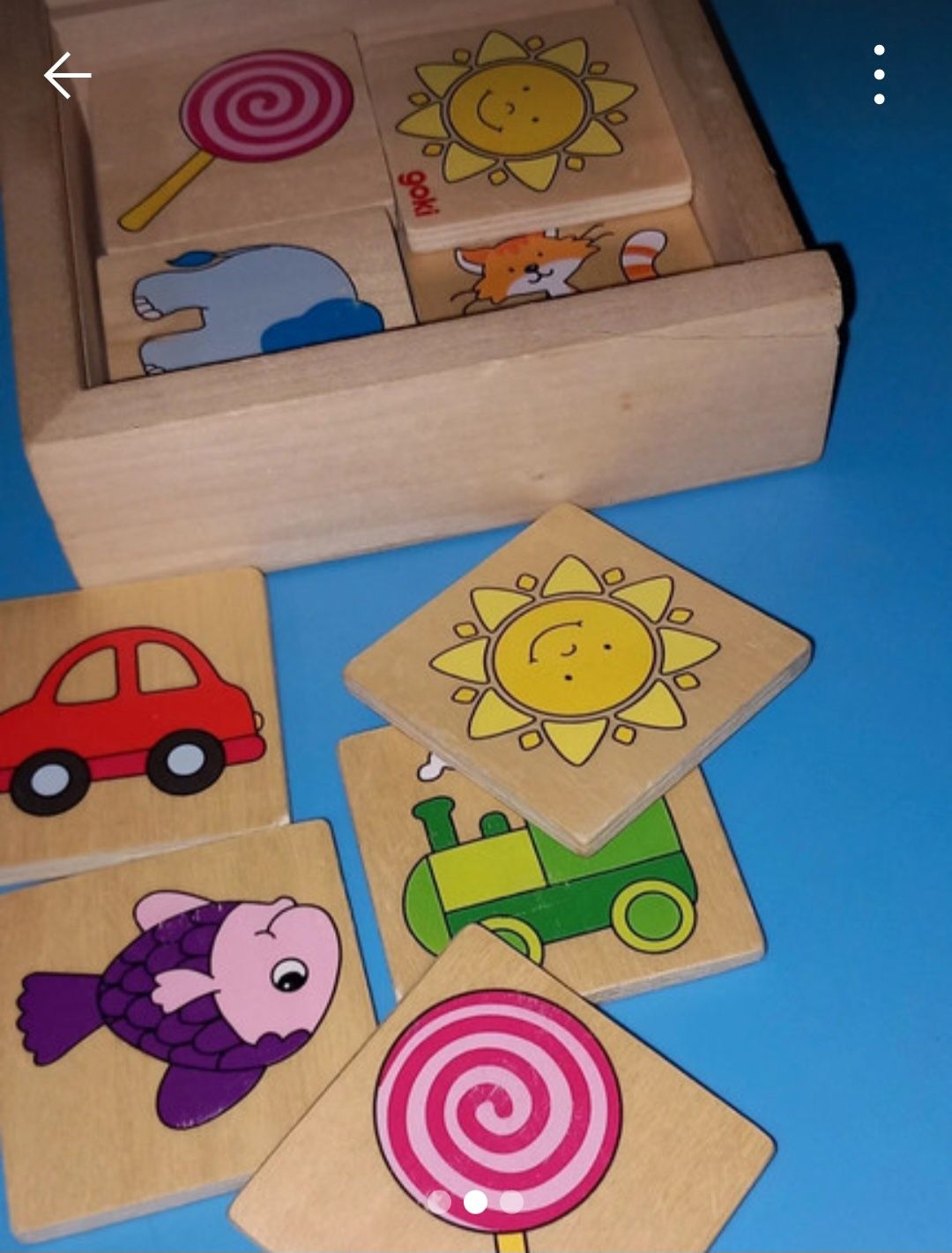 Zabawki edukacyjne drewniane z IKEA i Goki