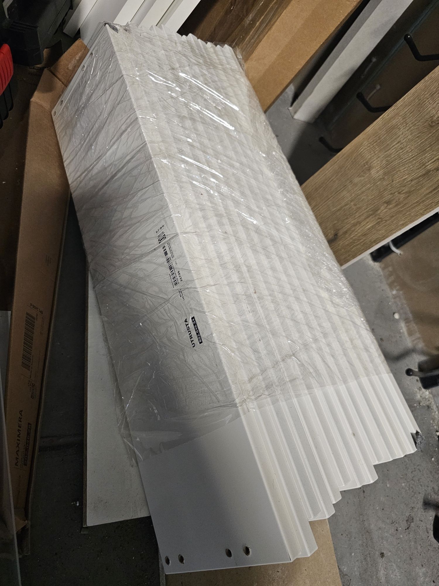 Ikea Fronty szuflady, średni, biały 60cm