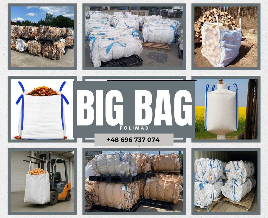 Nowe/ Używane worki BIG BAG UV-stabilizowane i nie tylko