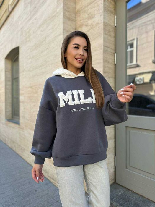 В наличии! Теплый качественный свитшот 3 цвета + Подарок