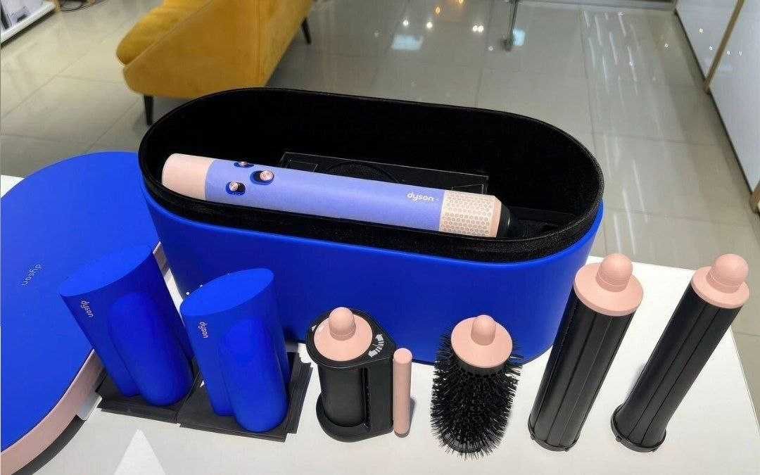 Стайлер Dyson HS05 Airwrap Complete Long Blue/Blush Gift Edition