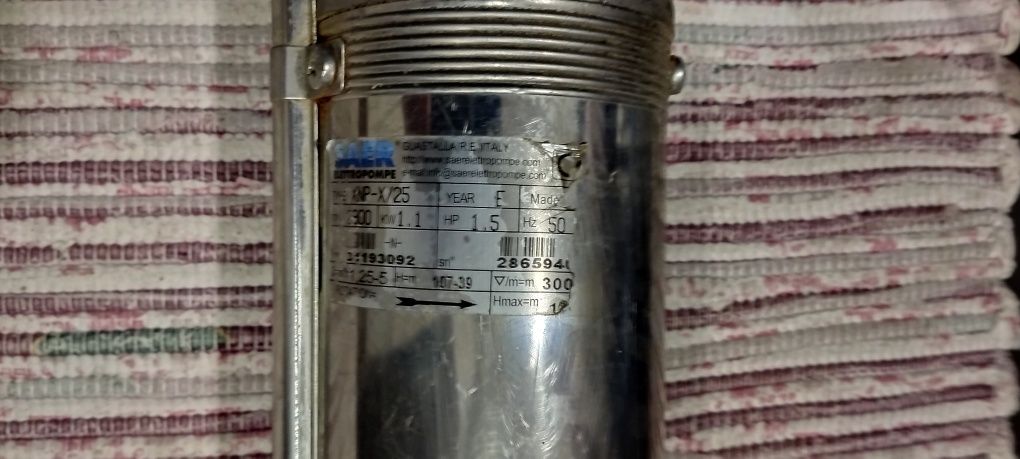 Bomba de água para furo | SAER