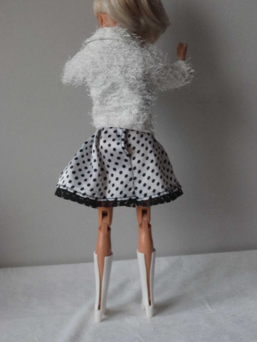 Ubranka dla lalki Barbie - Żakiet, sukienka, majteczki, kozaki !!!