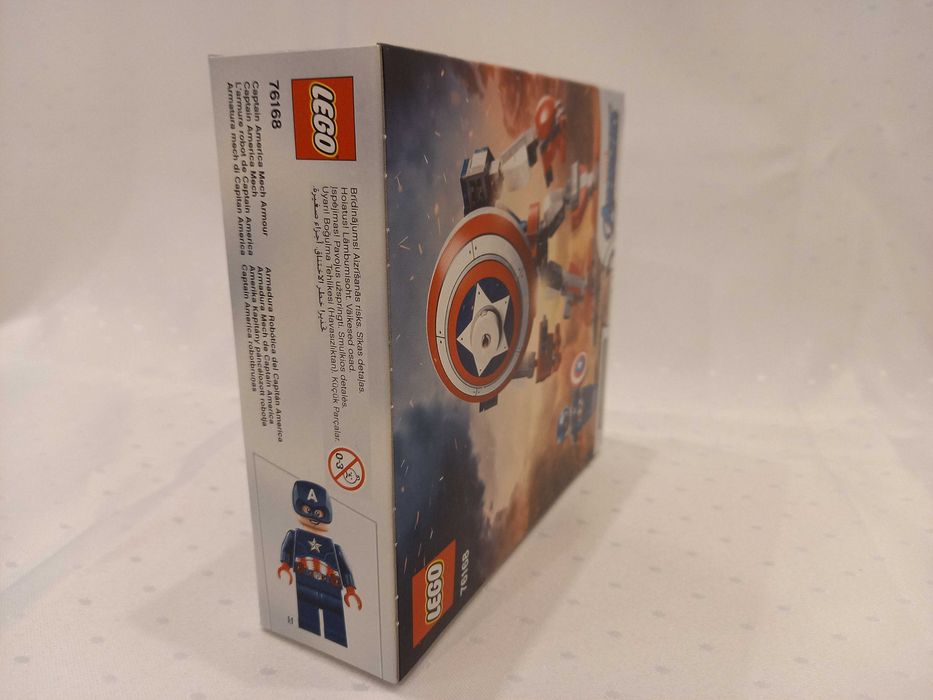 LEGO 76168 Marvel Super Heroes - Opancerzony mech Kapitana Ameryki