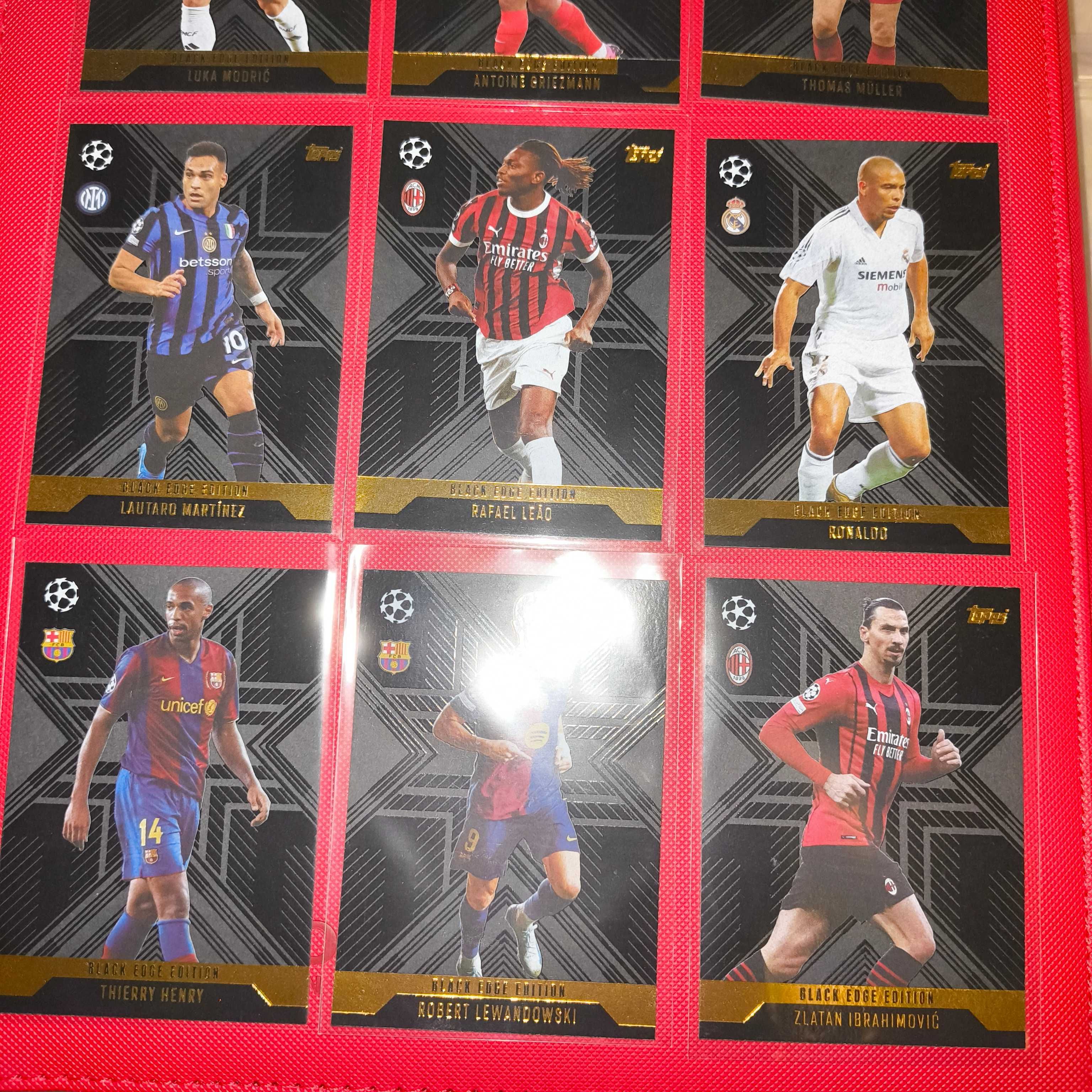 Set Cartas Black Edge Match Attax Extra 24/25