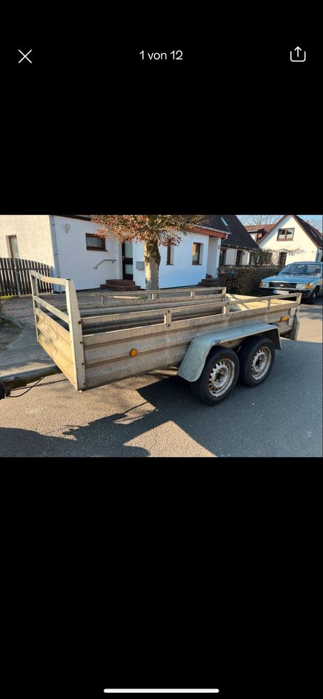 Przyczepka 3m . 2000 dmc