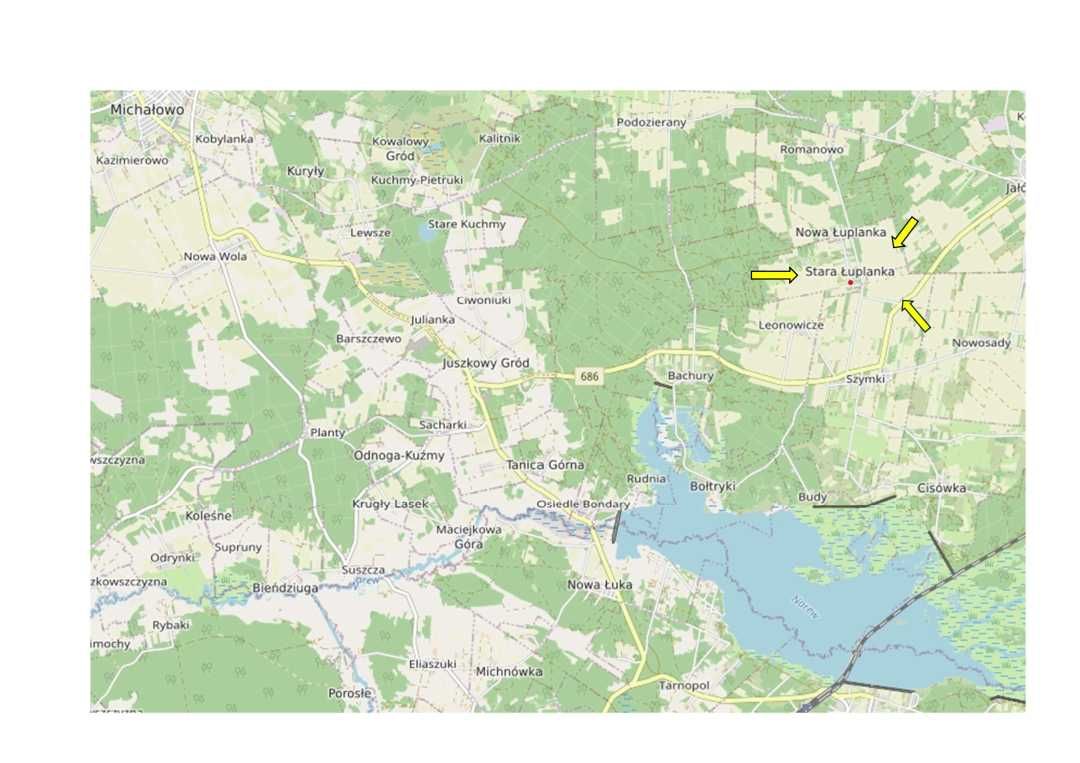 Sprzedam Dom 70m2 (120m2) Działka 900m2 Stara Łuplanka Zal Siemianówka
