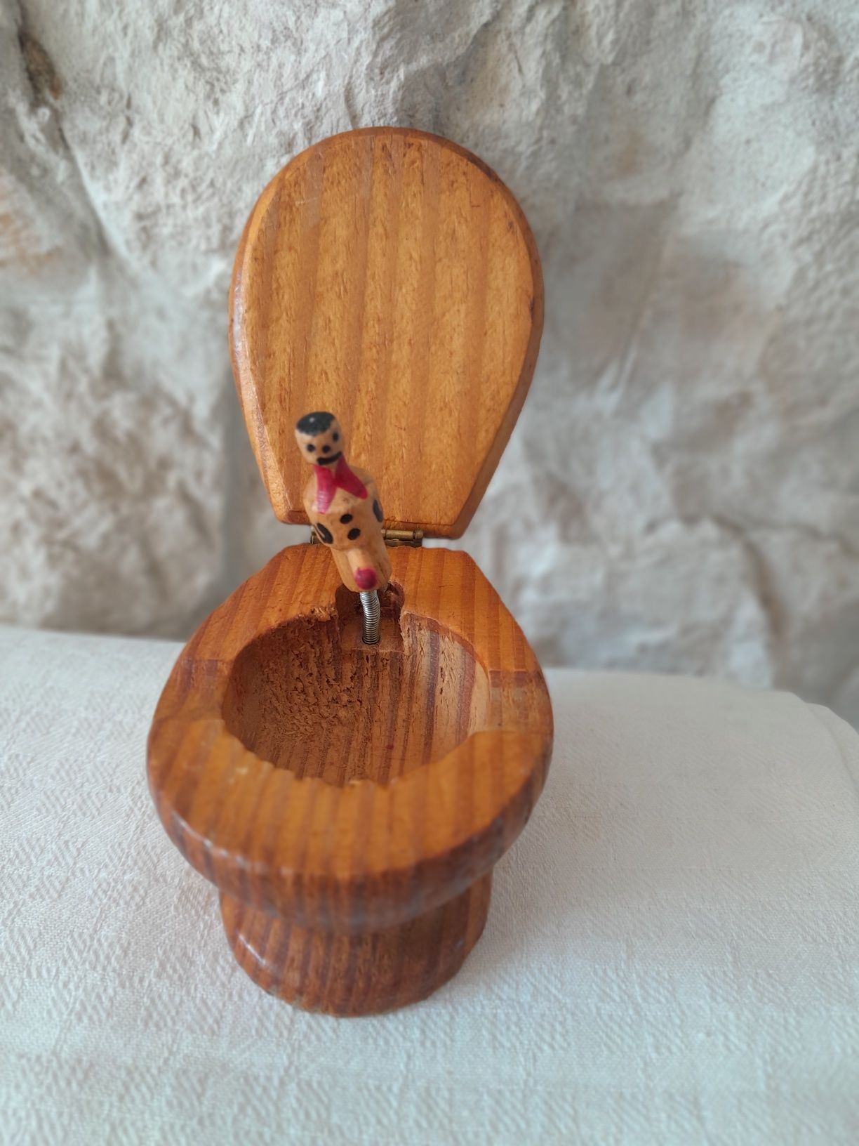 Peça   ,"brejeira", de colleccao , em madeira,