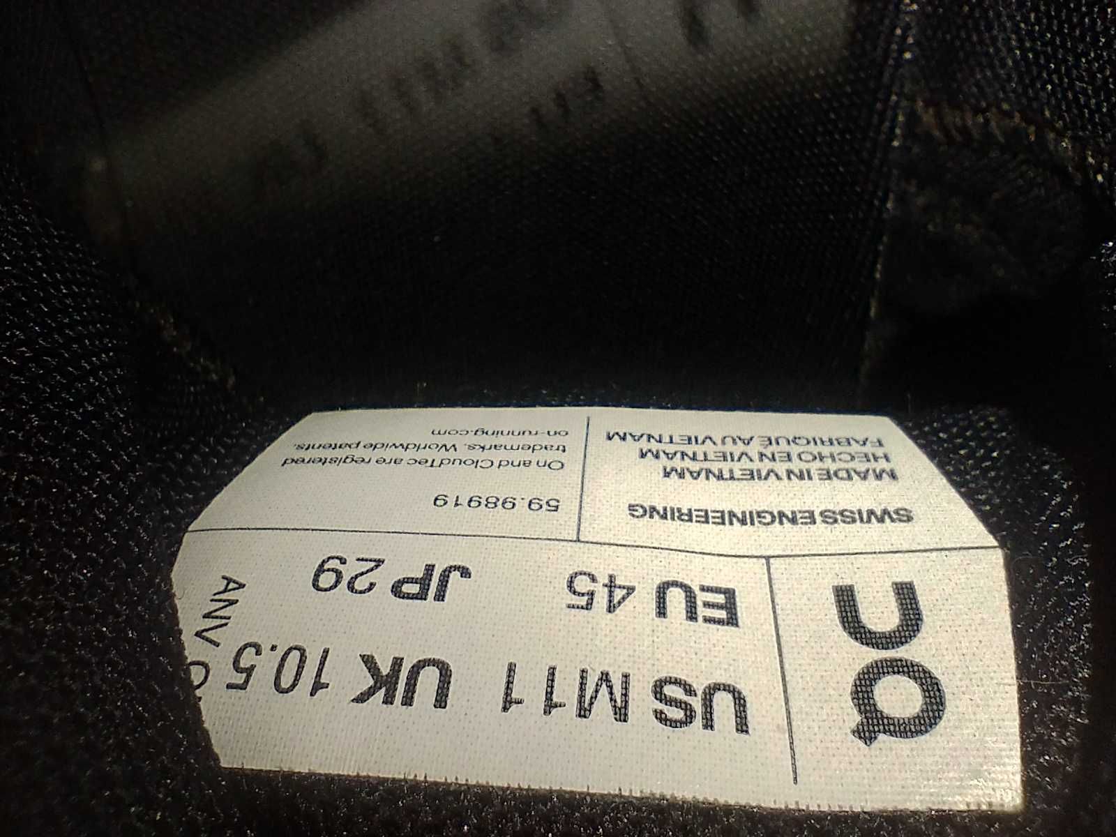 Buty do biegania biegowe sneakersy 45  ON Running Cloud 5