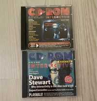 2 CD Rom Intercativos Dave Stewart e Johnny Mnemonic