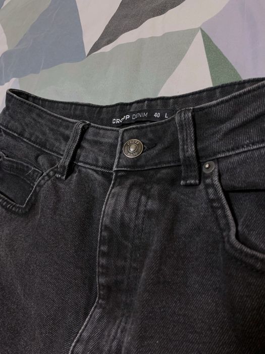 Джинси Cropp чорні моми