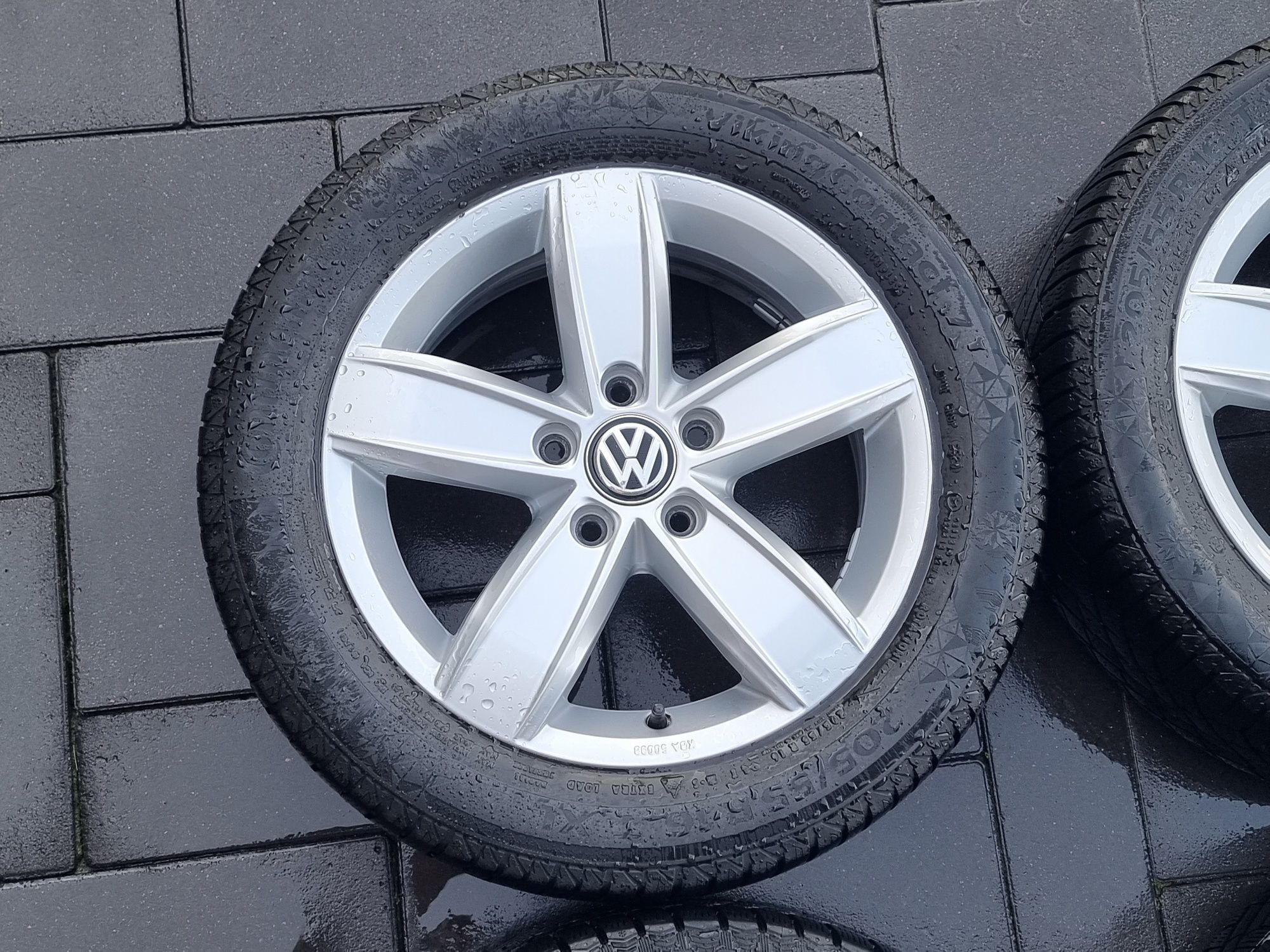 Титанові диски 5×112 R16 Volkswagen , Skoda,  зима 205 55 16