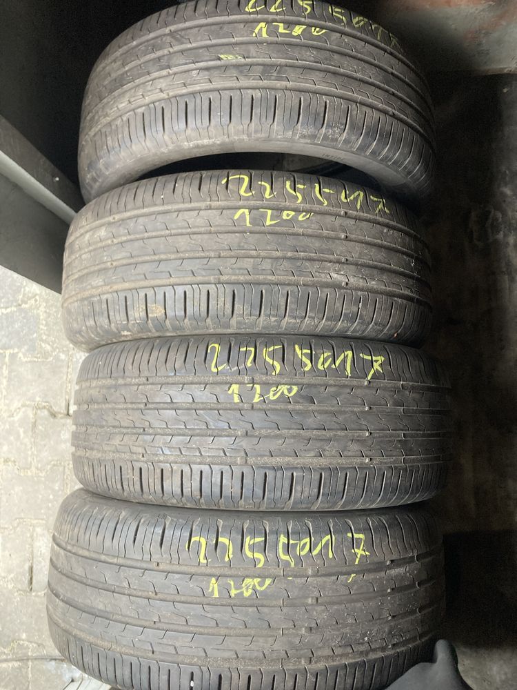 4x 225/50r17 Continental runflat montaż 0zł szczecin