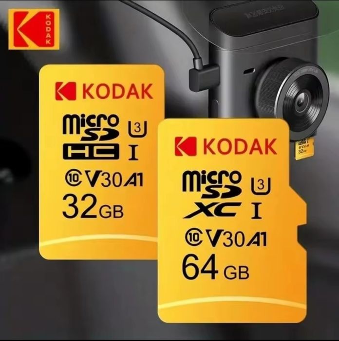 Оригінальні карти пам'яті Kodak microSD 32Gb 64Gb 128Gb 256Gb