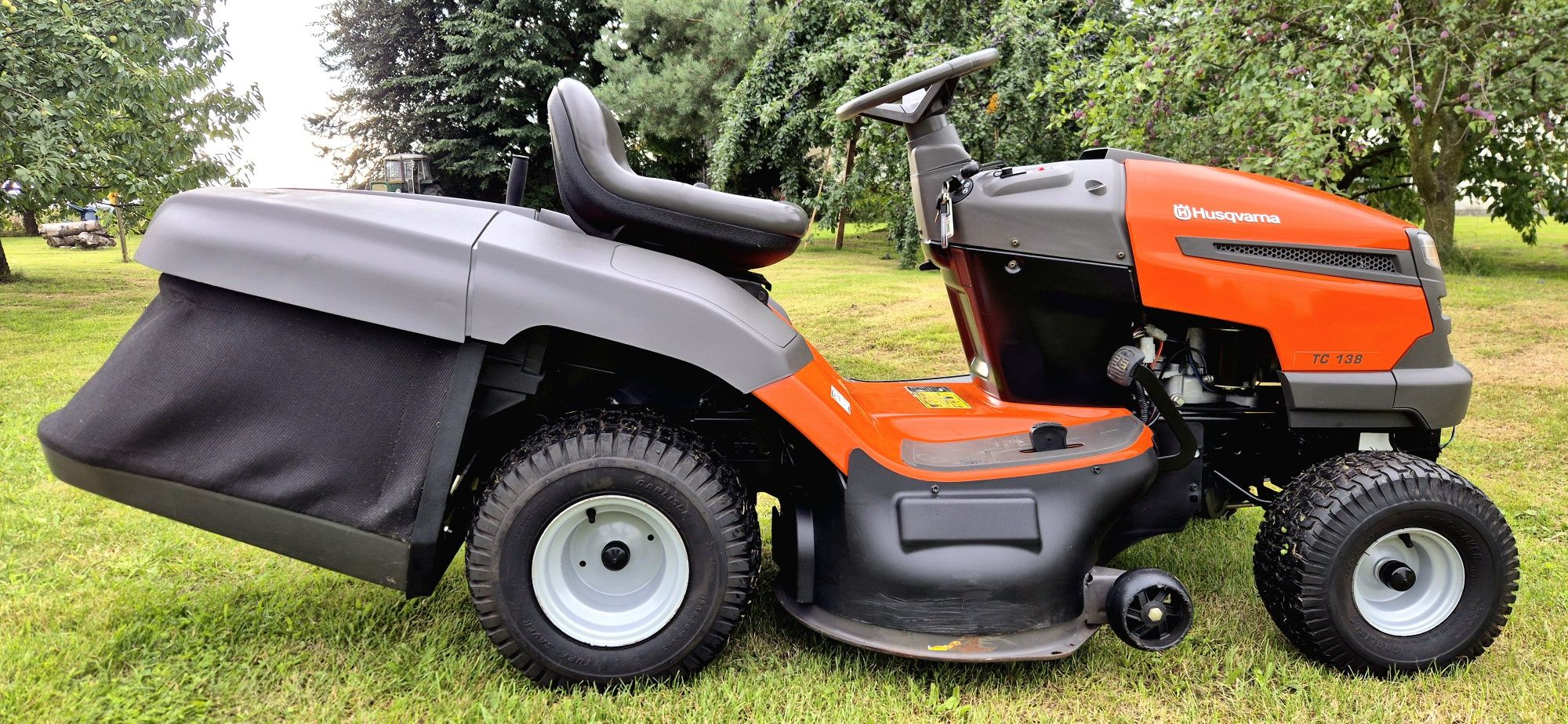 Traktorek Husqvarna TC138  Automat Hydro Pompa Oleju Briggs & Stratton