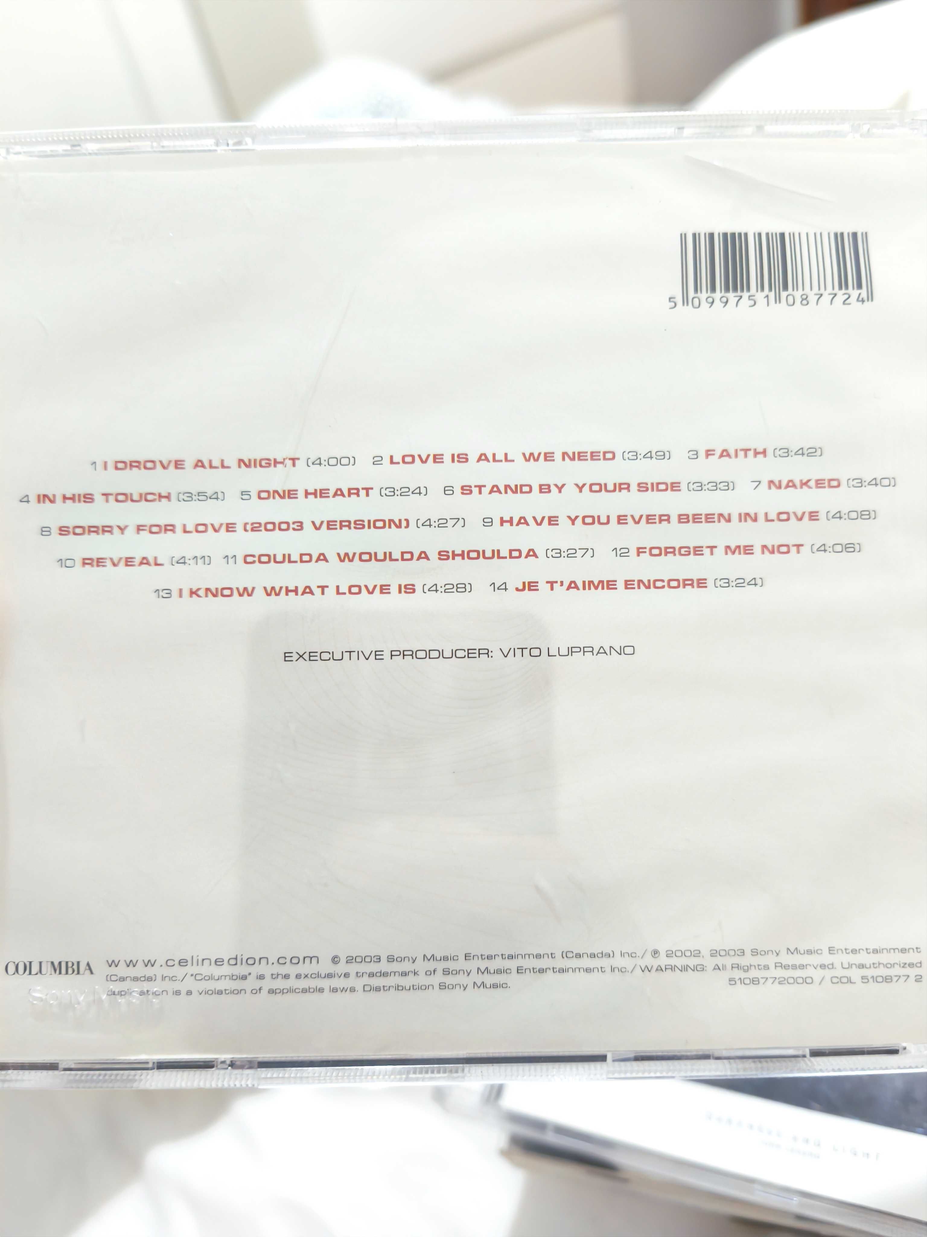 Celine Dion-One Heart CD imaculado