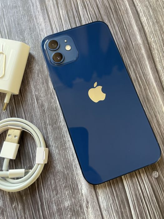  IPhone 12 64GB Azul Desbloqueado Como Novo
