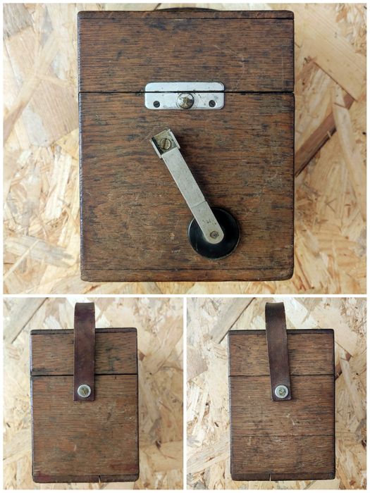 Niemiecki woltomierz przenośny miernik napięcia z II Wojny Światowej