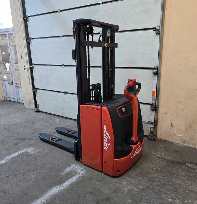 Штабелер самохідний Linde 1.4 тонни, підйом 4,352 метра, 2020 р.