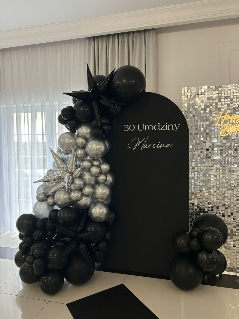 Dekoracje balonowe i kwiaty giganty