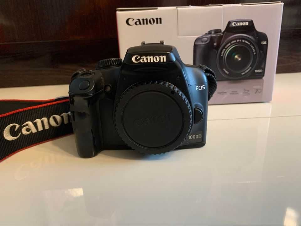 Canon EOS 1000d com 2 Objetivas e 2 baterias + impressora Selphy CP530