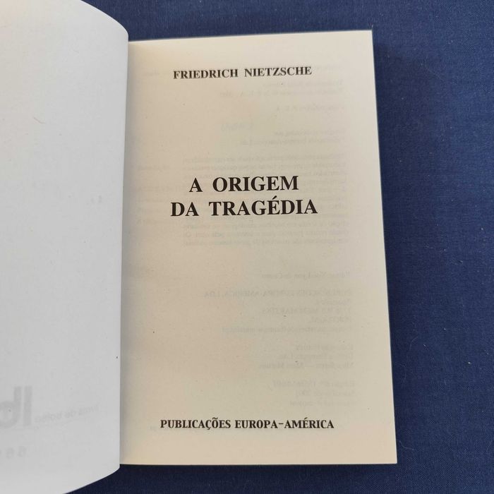 Friedrich Nietzsche - A Origem da Tragédia