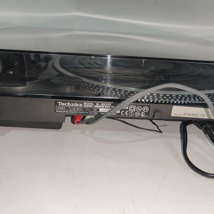 Gira Discos Technics SL-BD22D Como novo