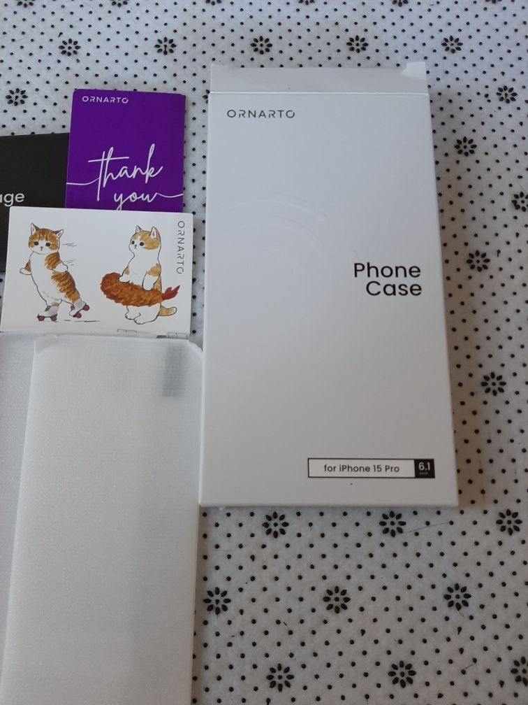 Zestaw Fioletowe Etui i 2x szybka dla IPhone 15 Pro