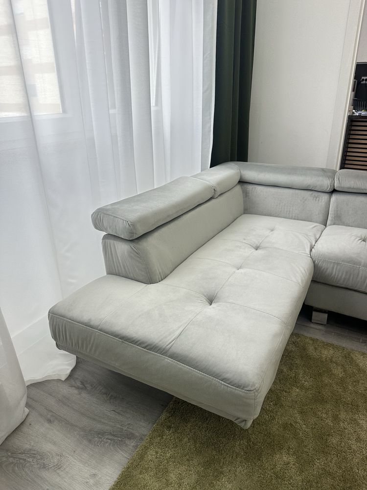 Sofá de canto com chaise longue