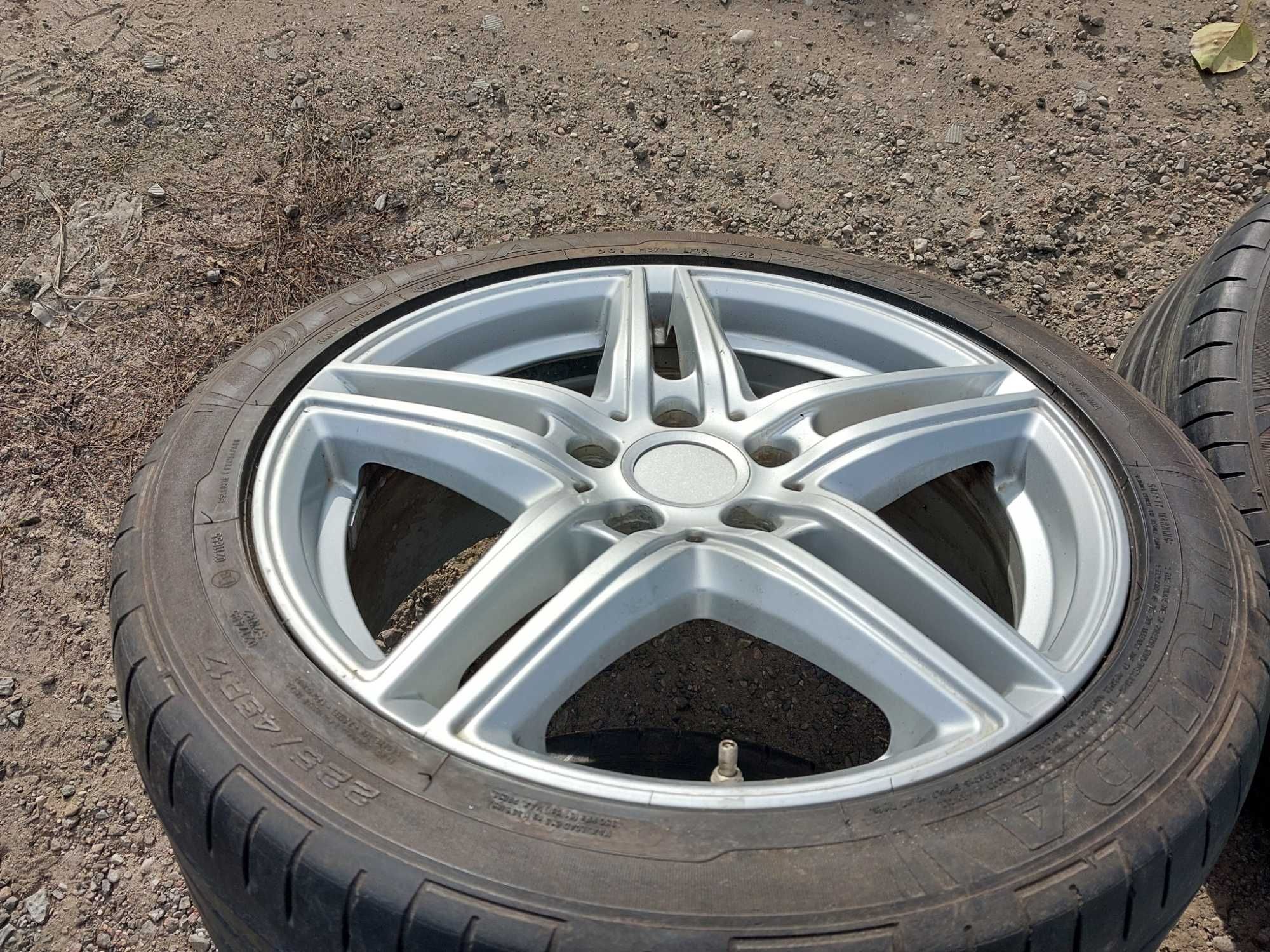 Alufelgi 17 5x112 Mercedes Audi Volkswagen Seat Skoda Amg