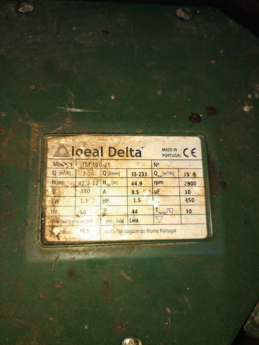 Motor tirar agua de elevação