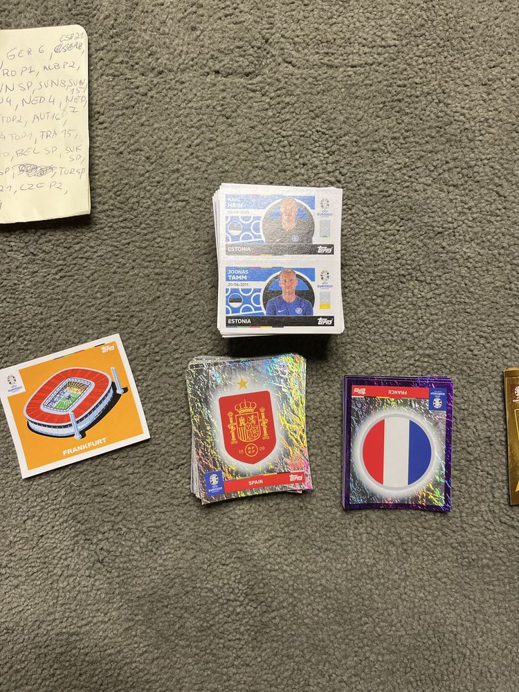 Troco cromos europeu 2024