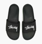 Шльопанці Nike x Stussy  Benassi Slides 41.Тапки найк стуссі, шльоп
