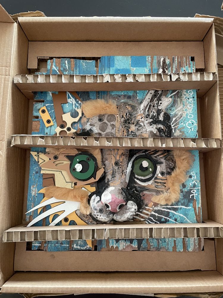 Bordalo II - Baby Lynx Edition