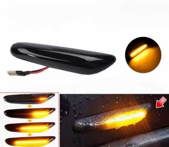 Kierunkowskazy led pływające dynamiczne do BMW E46 E60 E90 E81 E87 E91