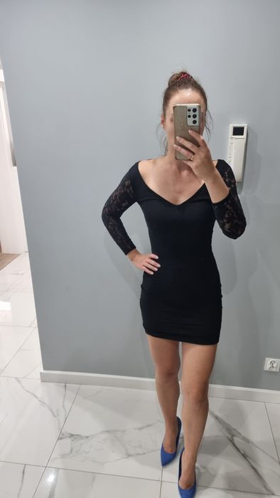 Sukienka z koronką Orsay