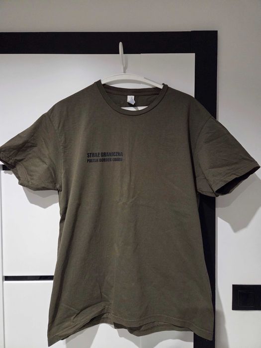 Koszulka straż graniczna rozmiar L stan bdb komplet 4 sztuk