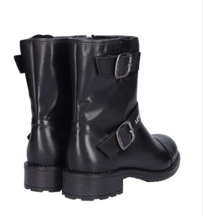 Armani Exchange кожаные ботинки оригинал